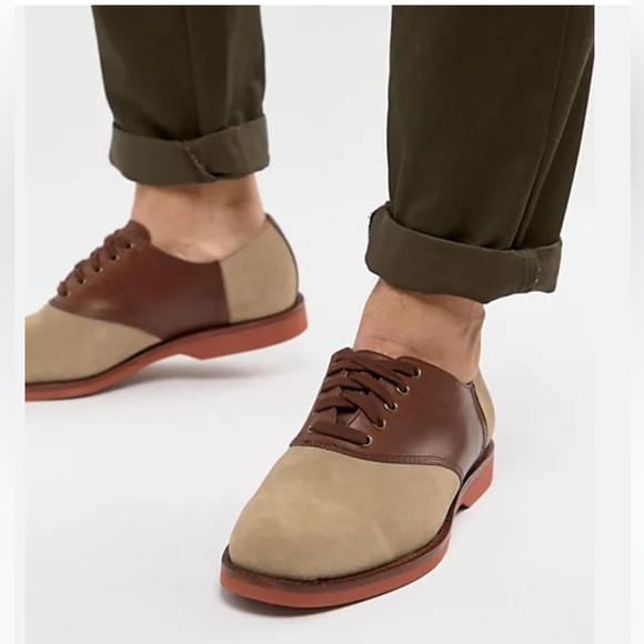 🎉HP 🎉 Polo Ralph Lauren NIB Suede Saddle Shoes - Picture 9 of 11